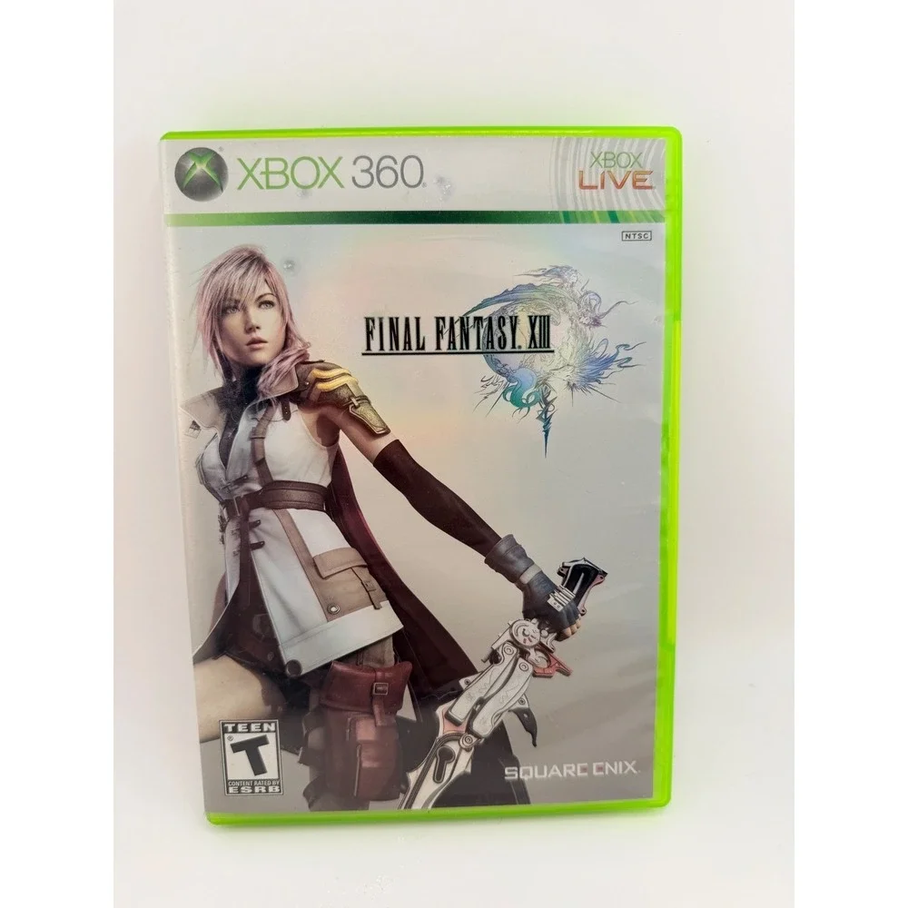 Final Fantasy XIII Xbox 360 3-Disc Set Complete with Manual Square Enix JRPG